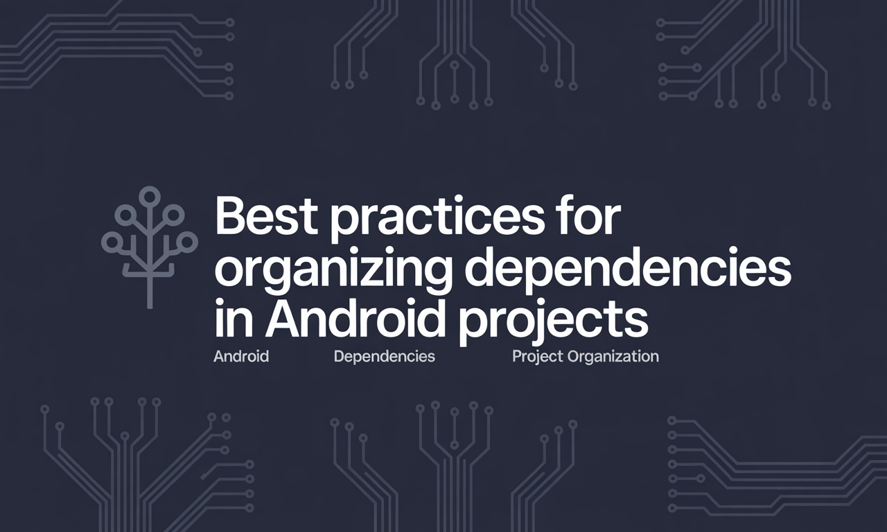 Featured image for: Best Practices for Organizing Dependencies in Android Projects