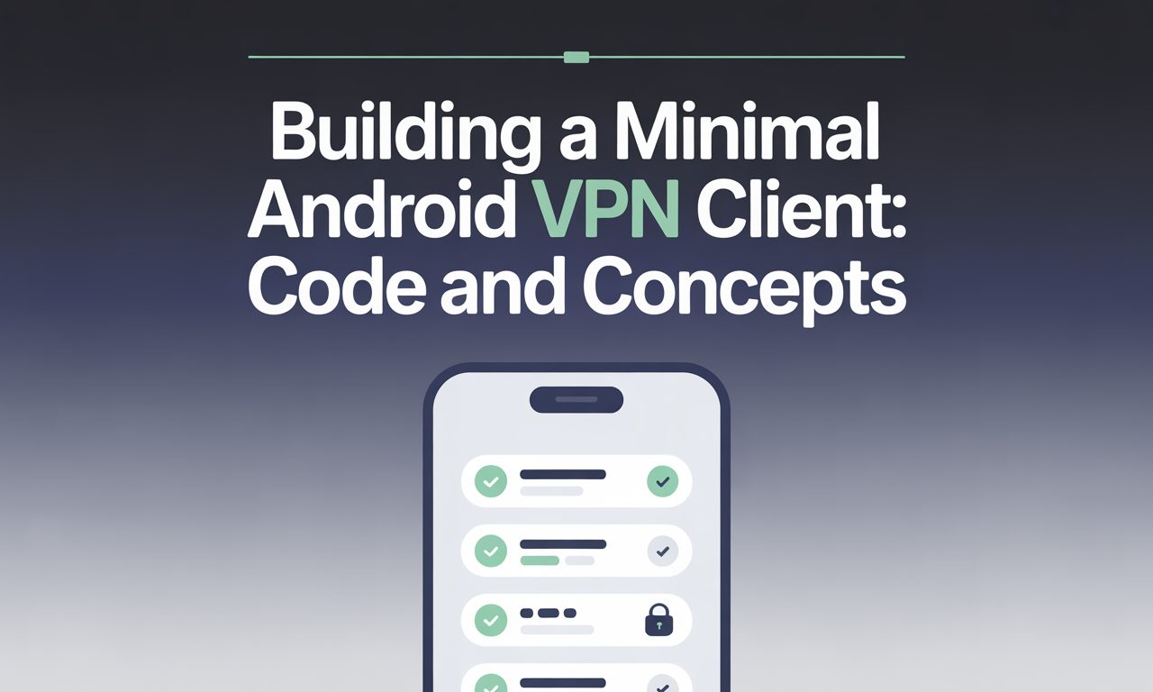 Featured image for: Building a Minimal Android VPN Client: Code and Concepts