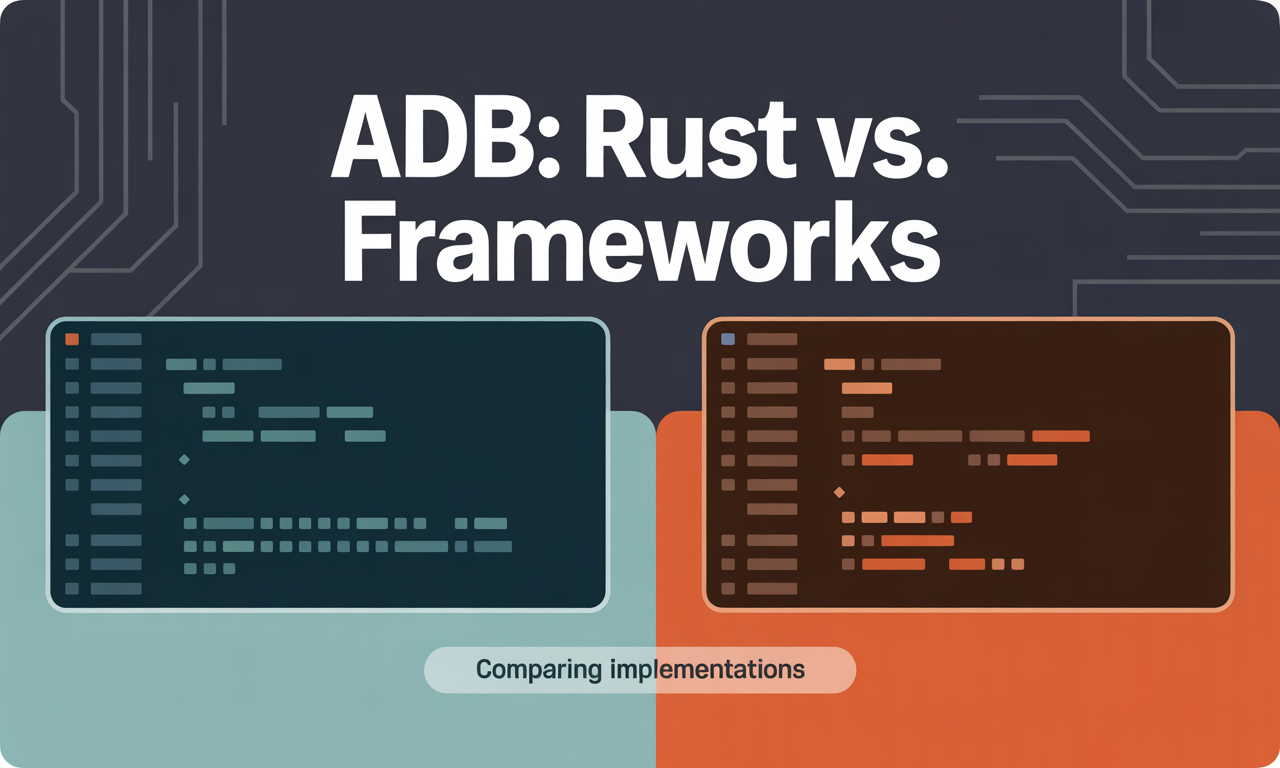 Featured image for: Comparing ADB Implementations: Rust vs Traditional Frameworks