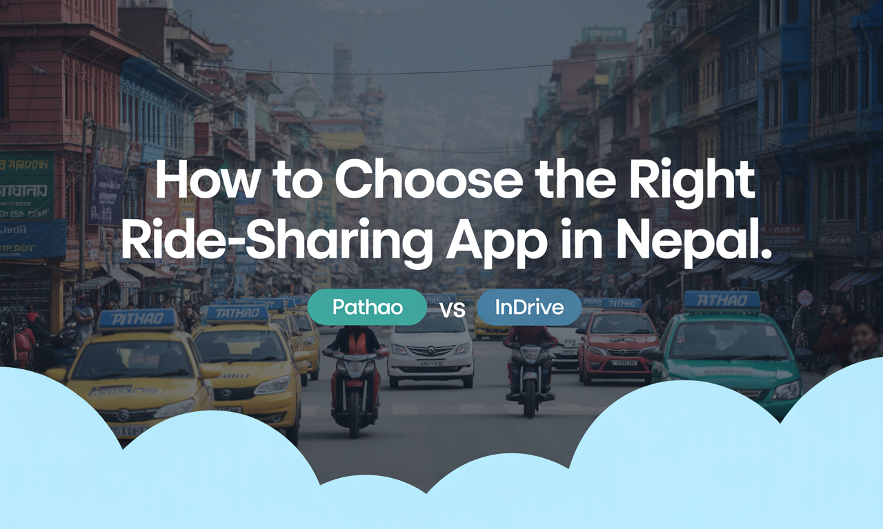 Featured image for: How to Choose the Right Ride-Sharing App in Nepal: Pathao vs InDrive