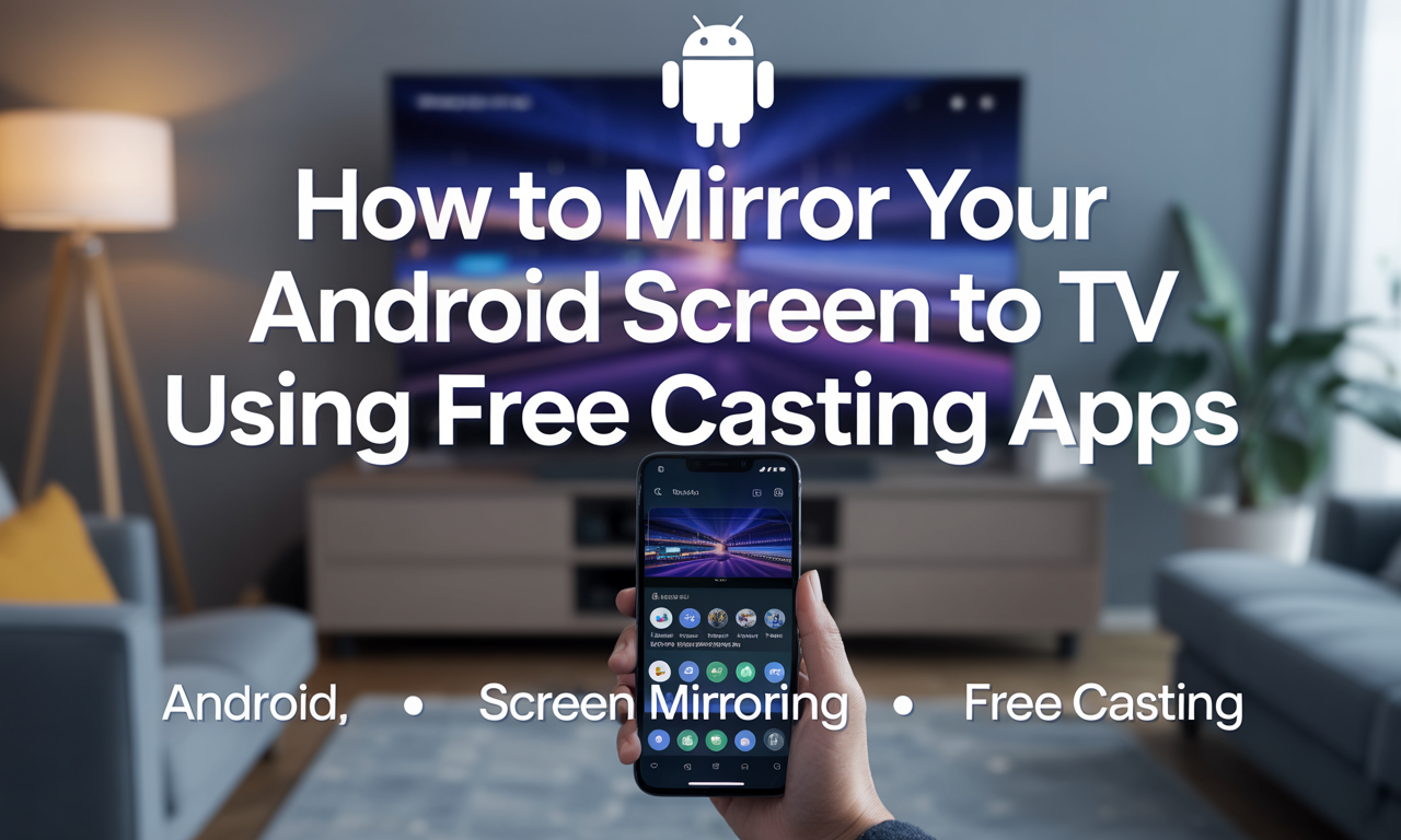 Featured image for: How to Mirror Your Android Screen to TV Using Free Casting Apps