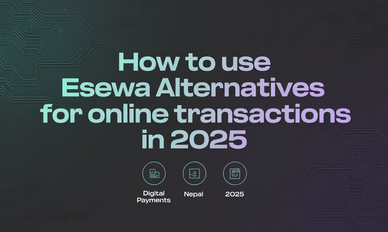 Featured image for: How to Use eSewa Alternatives for Online Transactions in 2025