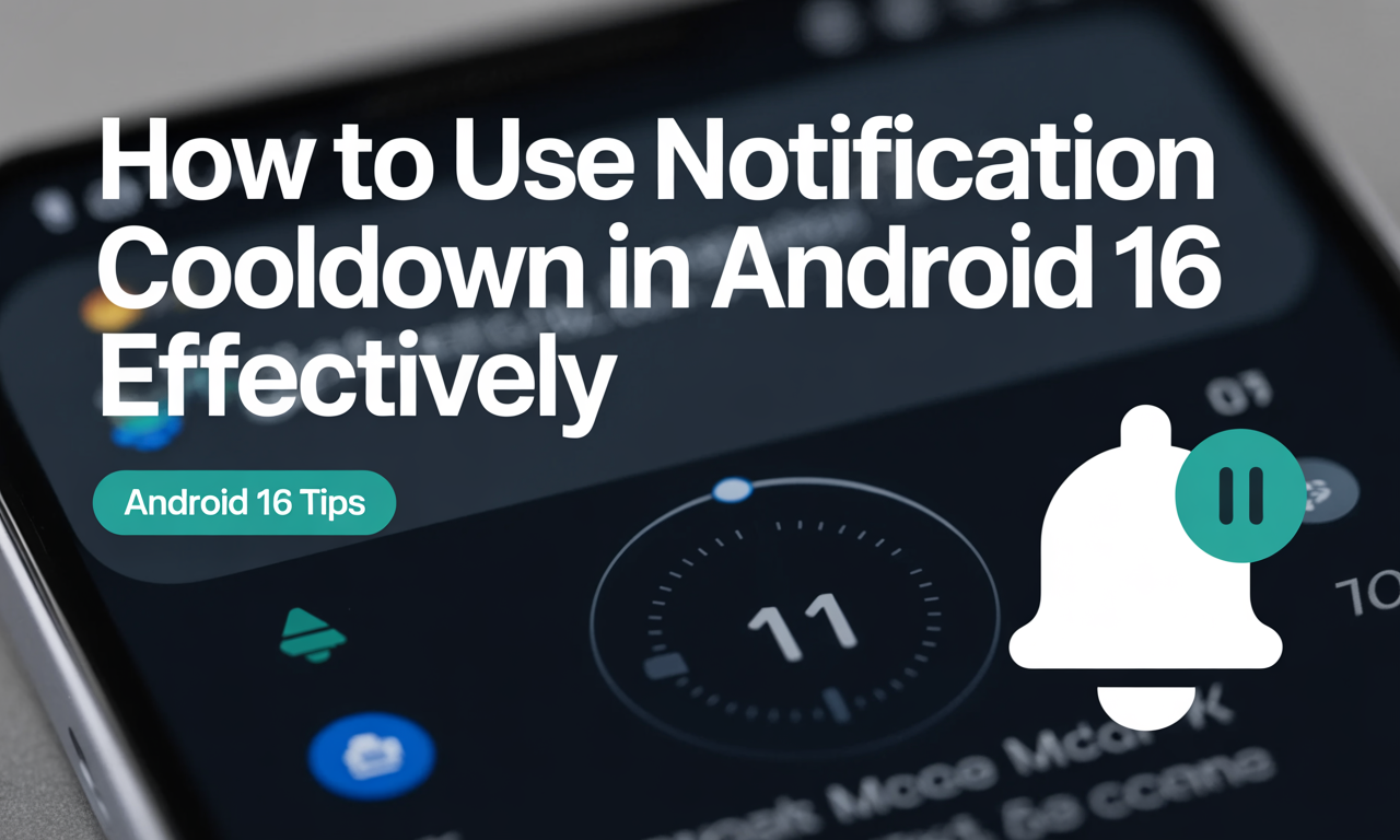 Featured image for: How to Use Notification Cooldown in Android 16 Effectively