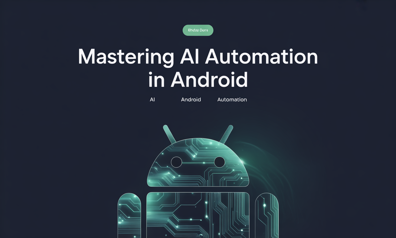 Featured image for: Mastering AI Automation in Android: From Smart Suggestions to Predictive Actions