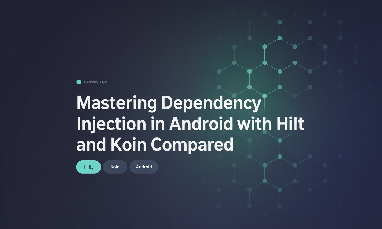 Featured image for: Mastering Dependency Injection in Android with Hilt and Koin Compared