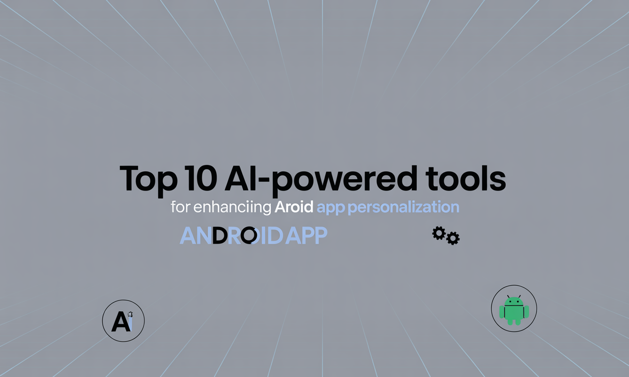Featured image for: Top 10 AI-Powered Tools for Enhancing Android App Personalization