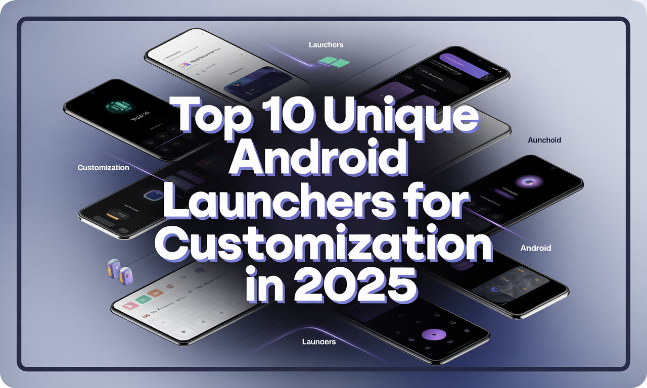 Featured image for: Top 10 Unique Android Launchers for Customization in 2025