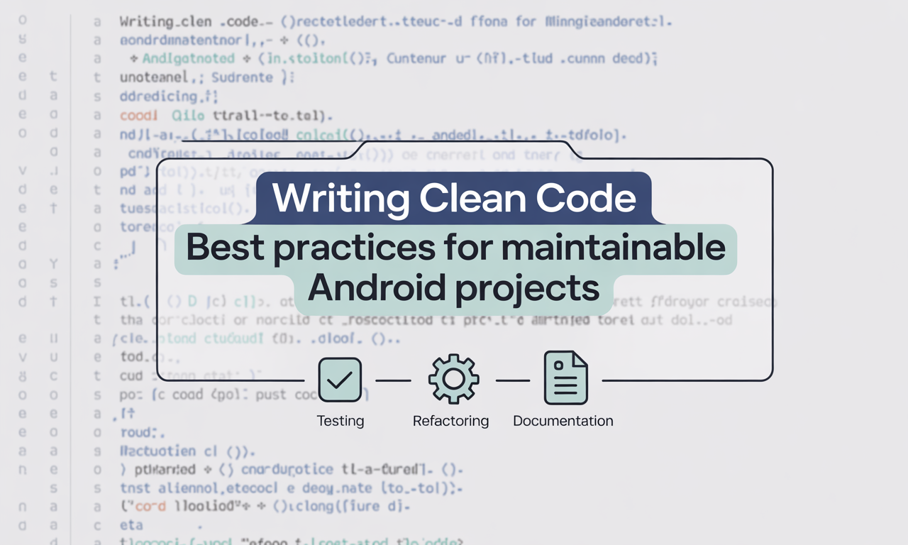Featured image for: Writing Clean Code: Best Practices for Maintainable Android Projects